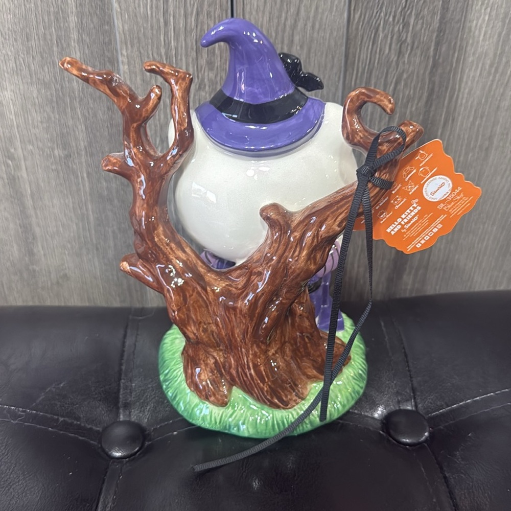 Blue Sky Clayworks Hello Kitty Halloween Witch By Spooky Tree Heather Goldminc - Picture 6 of 9